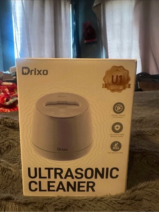 Other - Drixo Ultrasonic Cleaner — White/Grey